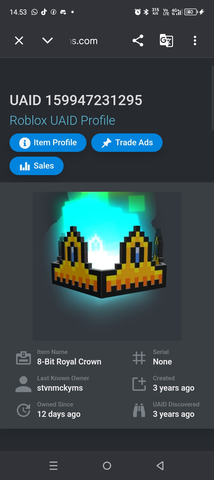 8 BIT CROWNN