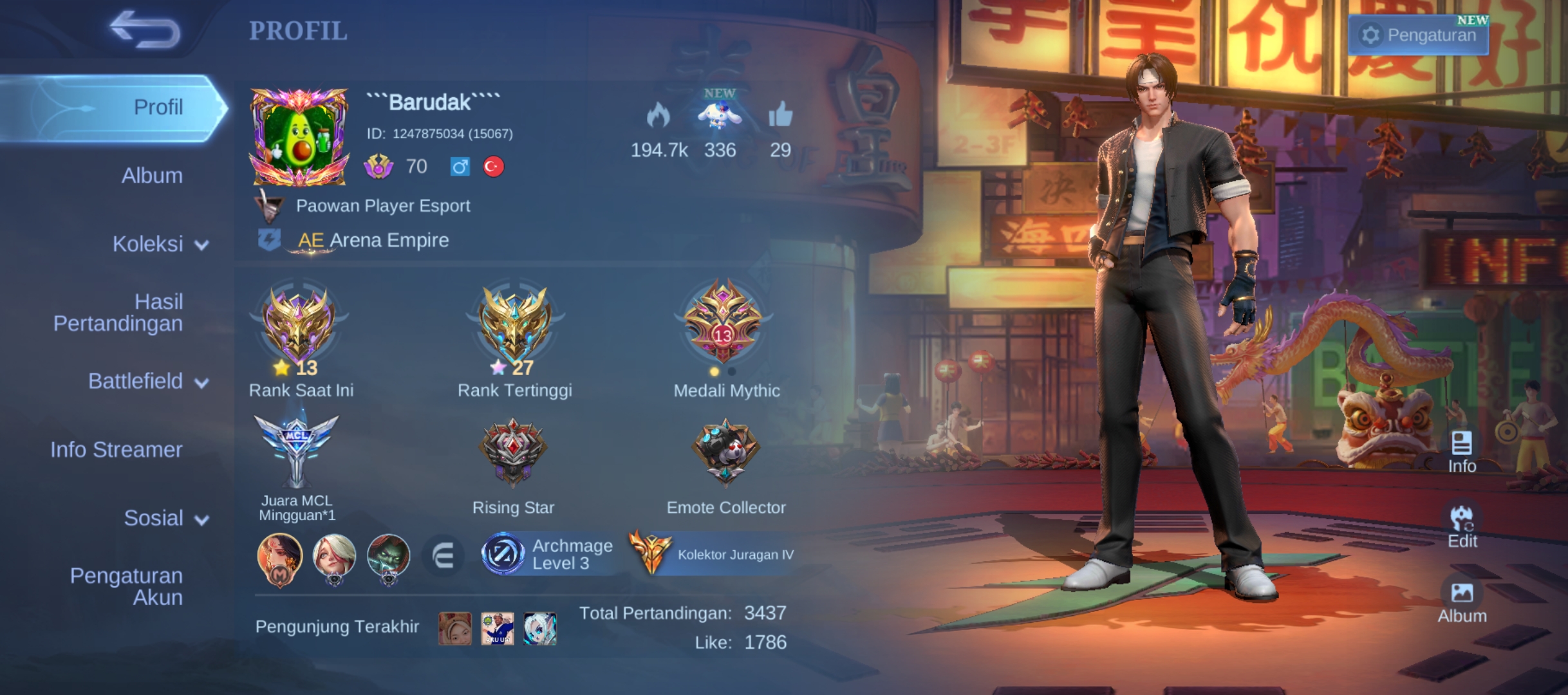 Mobile legend